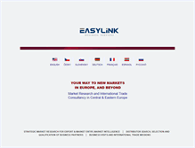 Tablet Screenshot of easylink.cz